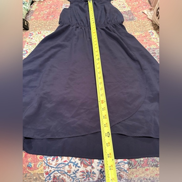 Athleta Martinique Midi Dress Navy Blue - Picture 10 of 12